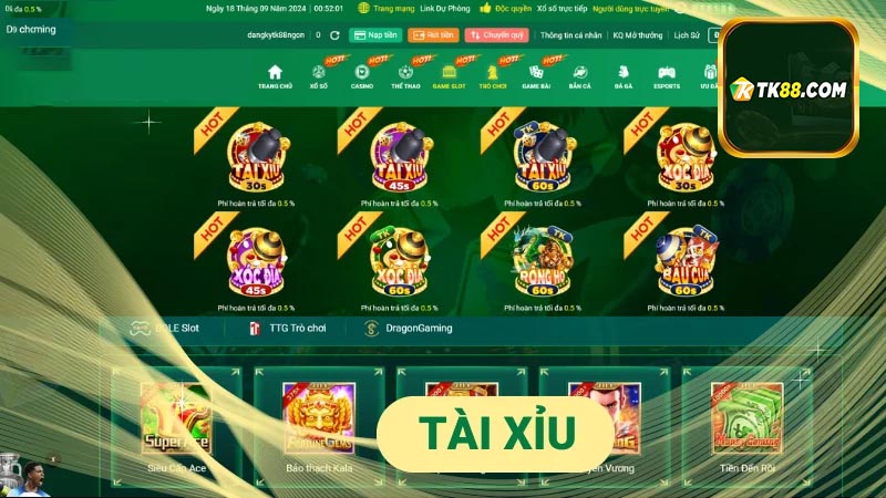 Hướng dẫn một số cửa cược ấn tượng tại sảnh tài xỉu